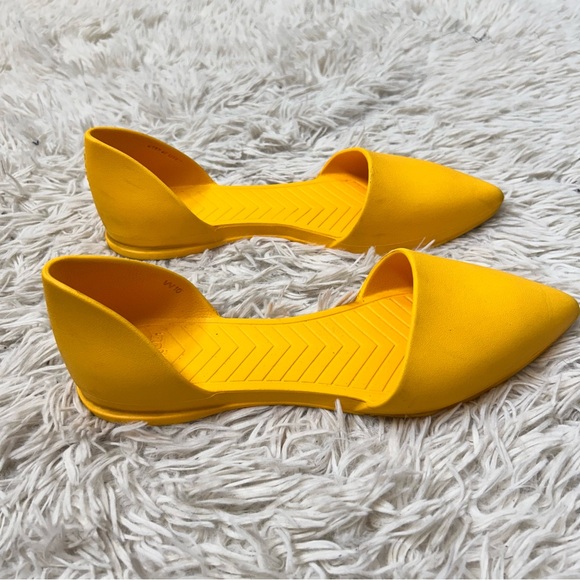 ◾️Native D’ Orsay Audrey Yellow Flats Shoes - Picture 7 of 10
